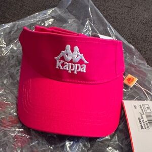 Kappa Kids Bright Pink Sun Visor